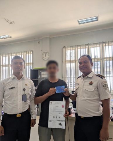 Buah Manis Pembinaan 2 Tahun : Mahir Bikin Roti, WBP Lapas Bagansiapiapi Bebas dan Kantongi Tabungan Untuk Bekal Pulang